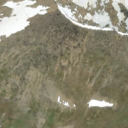Satellite imagery of Mount McGillivray, CA