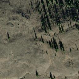 Satellite imagery of Paul Peak, CA