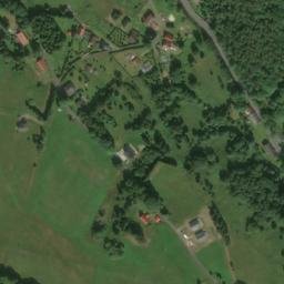 Satellite imagery of [Český Jiřetín] church sanctus t., CZ