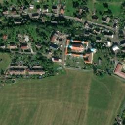 Satellite imagery of [Horní Police] church t., CZ