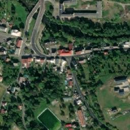 Satellite imagery of [Horní Police] church t., CZ