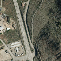 Satellite imagery of Paul Peak, CA