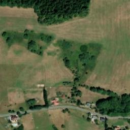 Satellite imagery of [Šimonovice-Rašovka] chapel sanctus t., CZ