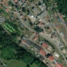 Satellite imagery of [Jablonec nad Jizerou] former textil factory chimney-2, CZ
