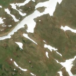 Satellite imagery of Mount McGillivray, CA