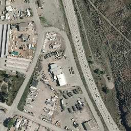 Satellite imagery of Paul Peak, CA