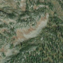 Satellite imagery of Great Northern Mountain, CA