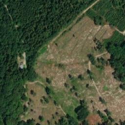 Satellite imagery of Diamo [Stráž pod Ralskem] factory chimney, CZ