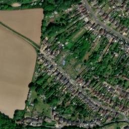 Satellite imagery of Carisbrooke Castle, GB