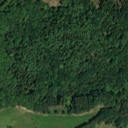 Satellite imagery of Diamo [Stráž pod Ralskem] factory chimney, CZ