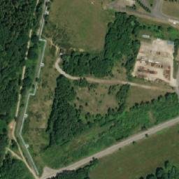 Satellite imagery of Diamo [Stráž pod Ralskem] factory chimney, CZ