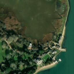 Satellite imagery of Brownsea Castle, GB