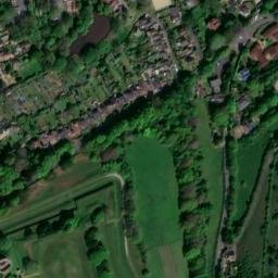 Satellite imagery of Carisbrooke Castle, GB