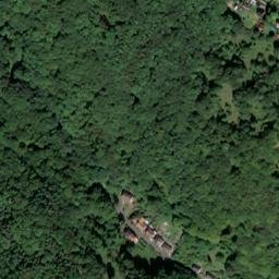 Satellite imagery of Růžový hrádek [Krupka] burg outlook t., CZ