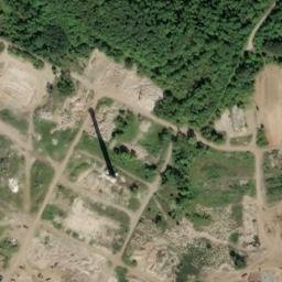 Satellite imagery of Úžín [Ústí nad Labem-Všebořice] pressure gasworks chimney, CZ