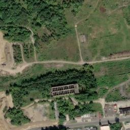 Satellite imagery of Úžín [Ústí nad Labem-Všebořice] pressure gasworks chimney, CZ