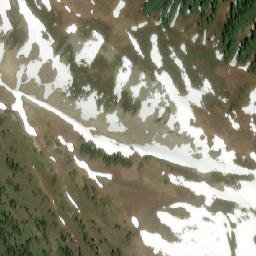 Satellite imagery of McGillivray Pass, CA