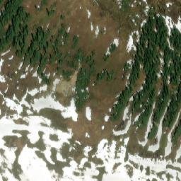 Satellite imagery of McGillivray Pass, CA