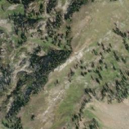 Satellite imagery of Pika Pass, CA