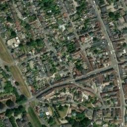 Satellite imagery of Wareham Castle, GB