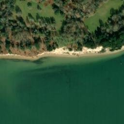 Satellite imagery of Brownsea Castle, GB