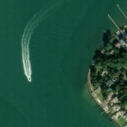 Satellite imagery of Brownsea Castle, GB