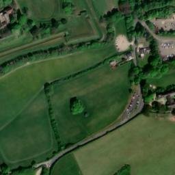 Satellite imagery of Carisbrooke Castle, GB
