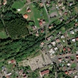 Satellite imagery of [Krupka-Bohosudov] church t., CZ