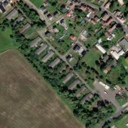 Satellite imagery of Besta Egres [Přestanov] factory chimney, CZ