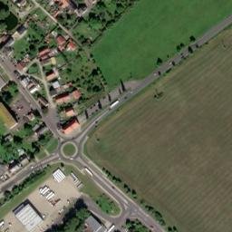 Satellite imagery of Besta Egres [Přestanov] factory chimney, CZ