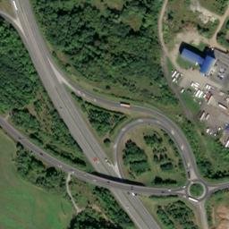 Satellite imagery of Úžín [Ústí nad Labem-Všebořice] pressure gasworks chimney, CZ