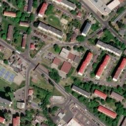 Satellite imagery of Sv.Mikuláš [Ústí nad Labem-Všebořice] church t., CZ