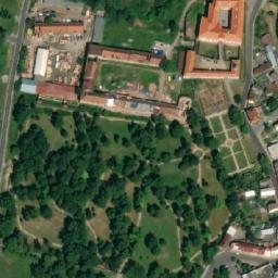 Satellite imagery of [Zákupy] castle t., CZ
