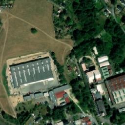 Satellite imagery of Holter [Rychnov u Jablonce nad Nisou] factory chimney, CZ