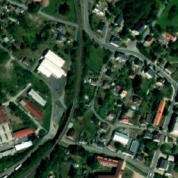 Satellite imagery of Holter [Rychnov u Jablonce nad Nisou] factory chimney, CZ
