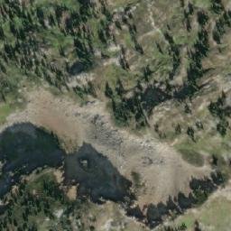 Satellite imagery of Pika Pass, CA