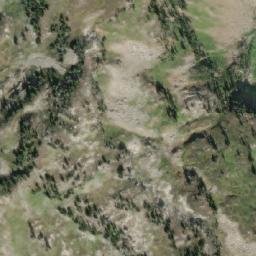 Satellite imagery of Pika Pass, CA