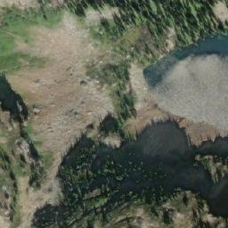 Satellite imagery of Pika Pass, CA
