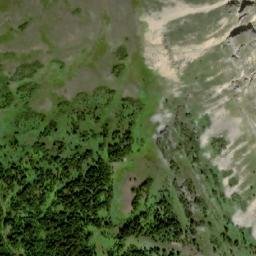 Satellite imagery of Tombstone Mountain, CA