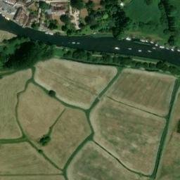 Satellite imagery of Wareham Castle, GB