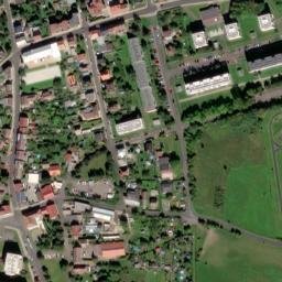 Satellite imagery of [Krupka-Bohosudov] church t., CZ