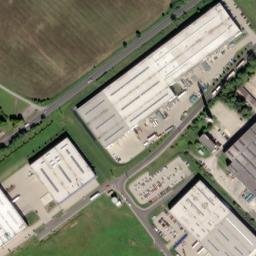 Satellite imagery of Besta Egres [Přestanov] factory chimney, CZ