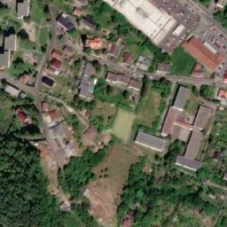 Satellite imagery of Sv.Mikuláš [Ústí nad Labem-Všebořice] church t., CZ