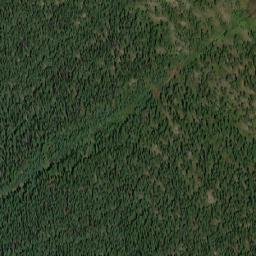 Satellite imagery of McGillivray Pass, CA
