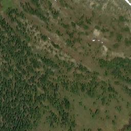 Satellite imagery of McGillivray Pass, CA