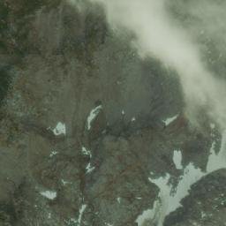 Satellite imagery of Bugaboo Pass, CA