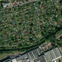 Satellite imagery of Vendys & V [Česká Lípa] factory chimney, CZ