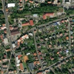 Satellite imagery of [Česká Lípa] former heating plant chimney, CZ