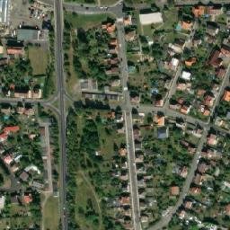 Satellite imagery of [Česká Lípa] former heating plant chimney, CZ