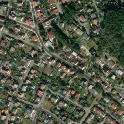 Satellite imagery of [Česká Lípa] former heating plant chimney, CZ